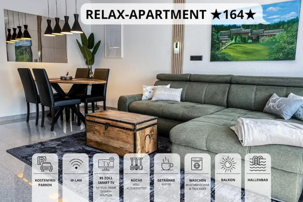 Relax-Apartment 164 Mit Indoor-Pool, Sauna, Kueche Und Netflix Schonach im Schwarzwald Esterno foto